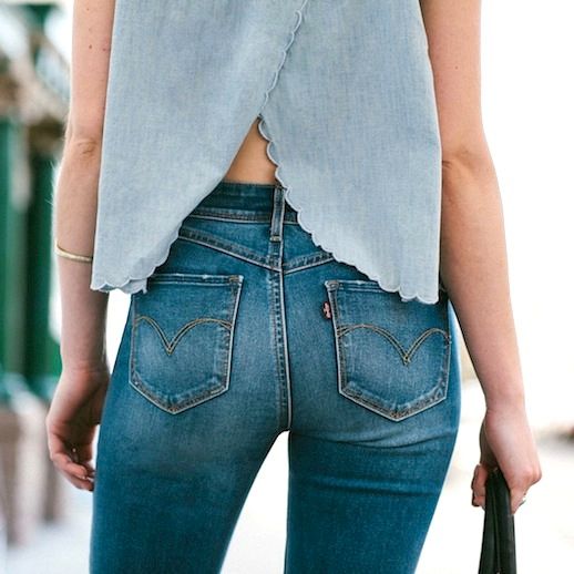 Le Fashion Shots That Prove Levi S Jeans Make Your Butt Look Amazing